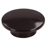 SIRO Ručkica za namještaj (D x Š x V: 47 x 29 x 20 mm, Plastika, Tamno smeđa) | shoptok.hr
