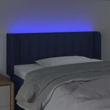  Uzglavlje plavo 83x16x78/88 cm od tkanine | shoptok.hr