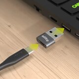 ALLITY adapter ABA-101 OTG USB-C to USB SIVI Slike