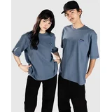 Ripple Textured Jersey T-shirt blue fusion
