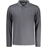Guess Jeans LONG SLEEVE POLO MEN BLACK | Shoptok.si