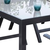 Gardenson Vrtna Garnitura Taviano, 7-Delno, Aluminij, Steklo | Shoptok.si