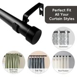 QUALSEN 45–114 cm raztegljiva karnisa za zavese | Shoptok.si