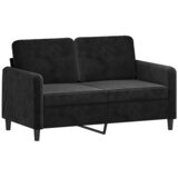  3-dijelni set sofa s jastucima crni baršunasti | shoptok.hr
