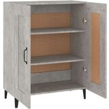  Komoda betonsko siva 69,5x34x90 cm konstruiran les, (20654727) | Shoptok.si