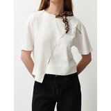 Trendyol Ženska majica Tedss24Ts00001, Bela Cene