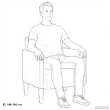 SOFA fotelja s naslonima za ruke svijetlosiva 55 cm baršunasta | Shoptok.si