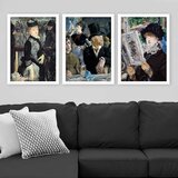 Wallity Set uramljenih slika 3BC_UN195150, 3 Dela | ePonuda.com