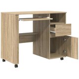  Stol s kotačićima s ladicama Sonoma hrast 91 x 50 x 77 cm | Eponuda.ba
