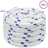  Višenamjensko pomoćno uže 40 mm 25 m Bijela i plava PP - Bijela i plava 40 mm 25 m | shoptok.hr