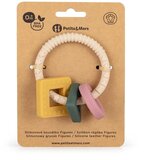 Petite&Mars Silikonsko grizalo za dlesni Figures, 0 m+ | Shoptok.si