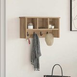  Vješalica za kapute na zidu Umjetnički hrast 50 x 16 x 26 cm | shoptok.hr