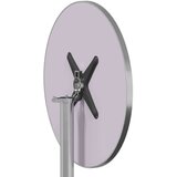 Vanjski barski stol podesive visine Ø 59 5x70/114 5 cm aluminij | shoptok.hr