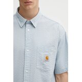 Carhartt WIP Toland Srajca toland stripe / blue fog | Shoptok.si