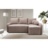 MID.YOU KOTNA SEDEŽNA GARNITURA, struktura, bouclé roza | Shoptok.si