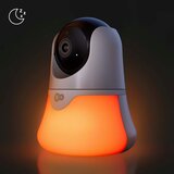 Kinderkraft NITEEYE GLOW bežični baby monitor s noćnim svjetlom, White | shoptok.hr