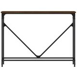  Konzolni stol boja hrasta 102 x 22 5 x 75 cm konstruirano drvo | shoptok.hr