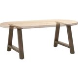  Noge za klubsko mizico v obliki črke A, 2 kosa, 70 x (42-43) cm, jeklo | Shoptok.si