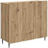 vidaXL Strani šal Artisan hrast 89 x 34,5 x 82 cm Inženirski les, (5000218094) | Shoptok.si