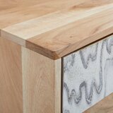 Novel komoda, antracit, bela, barve akacije | Shoptok.si