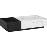 Livetastic Klubska Miza Marble, Videz Marmorja Cene
