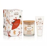 Officina Naturae Poklon set sa sojinom svijećom i kremom za tijelo od verbene - 1 set Cijene
