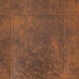  Masažni počivalnik z blazino rjavo umetno semiš usnje | Shoptok.si