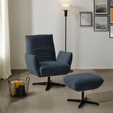 Dieter Knoll FOTELJ, modra tekstil | Shoptok.si