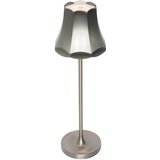 QAZQA Retro namizna svetilka Gunmetal polnilna IP44 - Granny | Shoptok.si