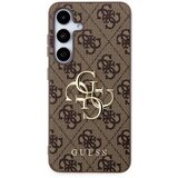 Guess Hrbtni pokrov za Samsung Galaxy S24+ z vzorcem 4G Elegant, Rjava, (21749445) Cene