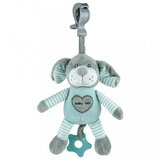  BabyMix pliš glasbena Sova – sivo-mentolna | Shoptok.si