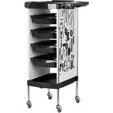 Shumee Gabbiano frizerski asistent X11-9 bela grafika, (21388831) | Shoptok.si