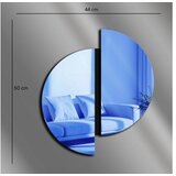 WALLXPERT dekorativno ogledalo Ozgl522 blue | Eponuda.com