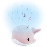 Zazu glasbeni projektor s pomirjujočimi zvoki wally the whale pink | Shoptok.si