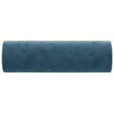  Ukrasni jastuci 2 kom modri Ø 15 x 50 cm baršunasti | shoptok.hr