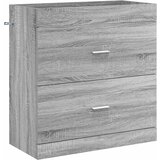 vidaXL Kopalniški kabinet pod umivalnikom Siva Sonoma, (5000246275) | Shoptok.si