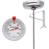 300mm sonda termometer za cvrtje z sponko, 304 inox, 0℃–300℃, (5000326934)