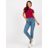 BASIC Feel Good T-shirt-B-013.25P-burgundy | Shoptok.si