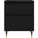  Noćni ormarić Crna hrast 40x35x50 cm Konstruirano drvo | shoptok.hr