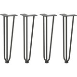  Noge s ukosnicama za stolić za kavu 4 kom. antracit 42 cm puni čelik | shoptok.hr