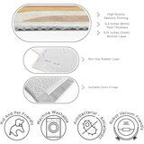 Mila Home Oker rumen/prašno rožnat pralen tekač 80x200 cm Creamy Strawberry Swirl – | Shoptok.si