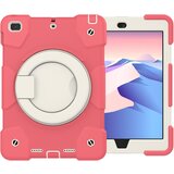 NIKCORP Ovitek za iPad Mini 5 / 4 7.9, odporen na udarce, s stojalom, ročajem in naramnim trakom, trislojna zaščita, roza barva, (5000139199) | Shoptok.si