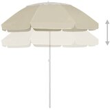  Suncobran za plažu žuta boja pijeska 300 cm | shoptok.hr
