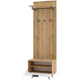MID.YOU Garnitura za predsoblje KLEO, smeđa/bela | Eponuda.com