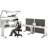 Treston Delovna miza WB, ročna, ŠxG 1073 x 800 mm | Shoptok.si