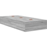  Posteljni okvir Siva sonoma Kompozitni les Enojna, (22052278) | Shoptok.si