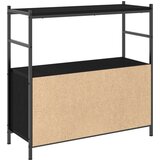  Knjižni ormar Crna hrast 80x30x78 5 cm Tehničko drvo | shoptok.hr