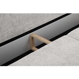 Cosmopolitan Design Svetlo siva sedežna garnitura 240 cm Matera – | Shoptok.si