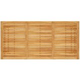  Vrtni blagovaonski stol 206x100x74 cm od masivnog drva bagrema | shoptok.hr