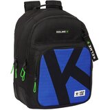  Školski Ruksak Kelme Royal Plava Crna 32 x 42 x 15 cm Cijene